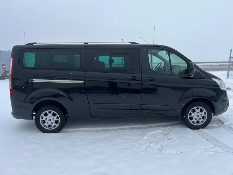 Ford Transit Custom 9 МЕСТА - КЛИМАТИК, снимка 8 - Бусове и автобуси - 53237357