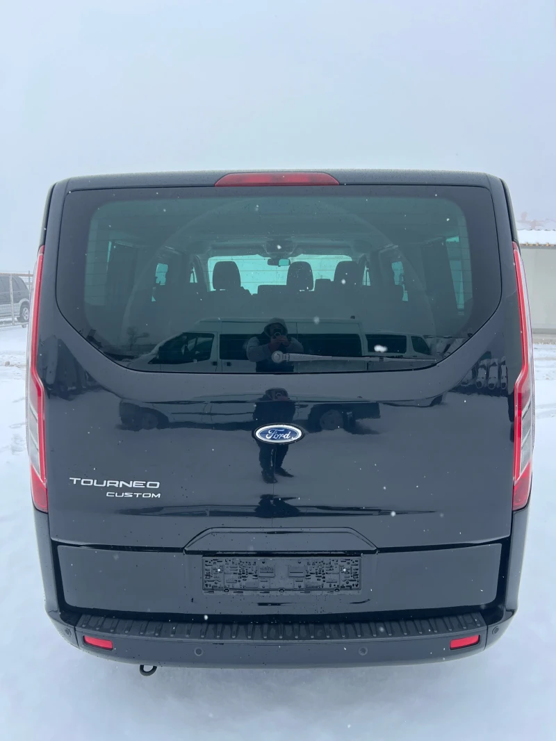 Ford Transit Custom 9 МЕСТА - КЛИМАТИК, снимка 9 - Бусове и автобуси - 53237357