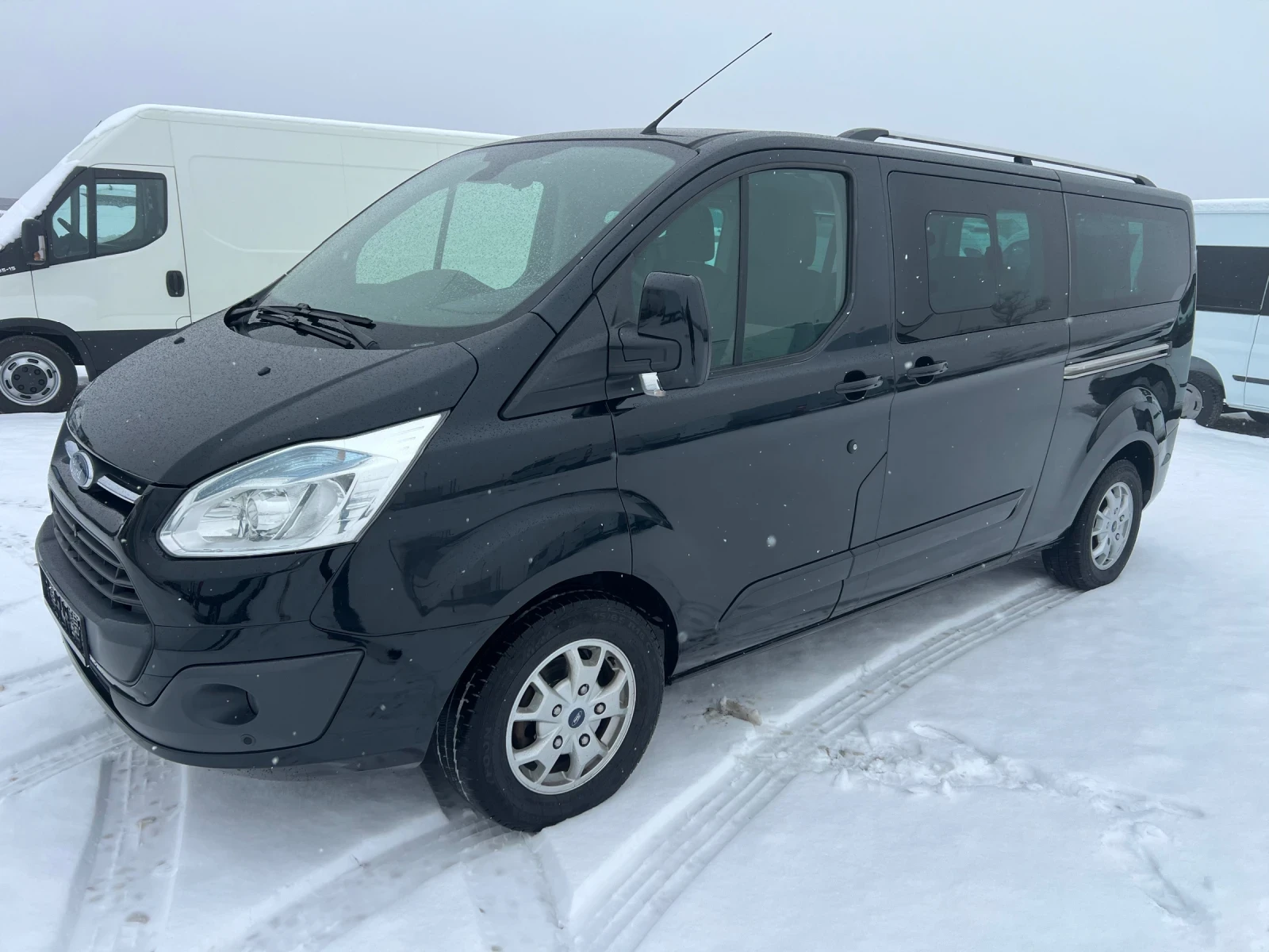 Ford Transit Custom 9 МЕСТА - КЛИМАТИК, снимка 1