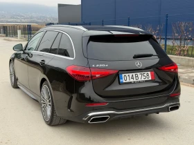 Mercedes-Benz C 220 AMG LINE PREMIUM/HYBRID/9G-TRONIC/СЕРВИЗНА ИСТОРИЯ, снимка 5 - Автомобили и джипове - 53669375