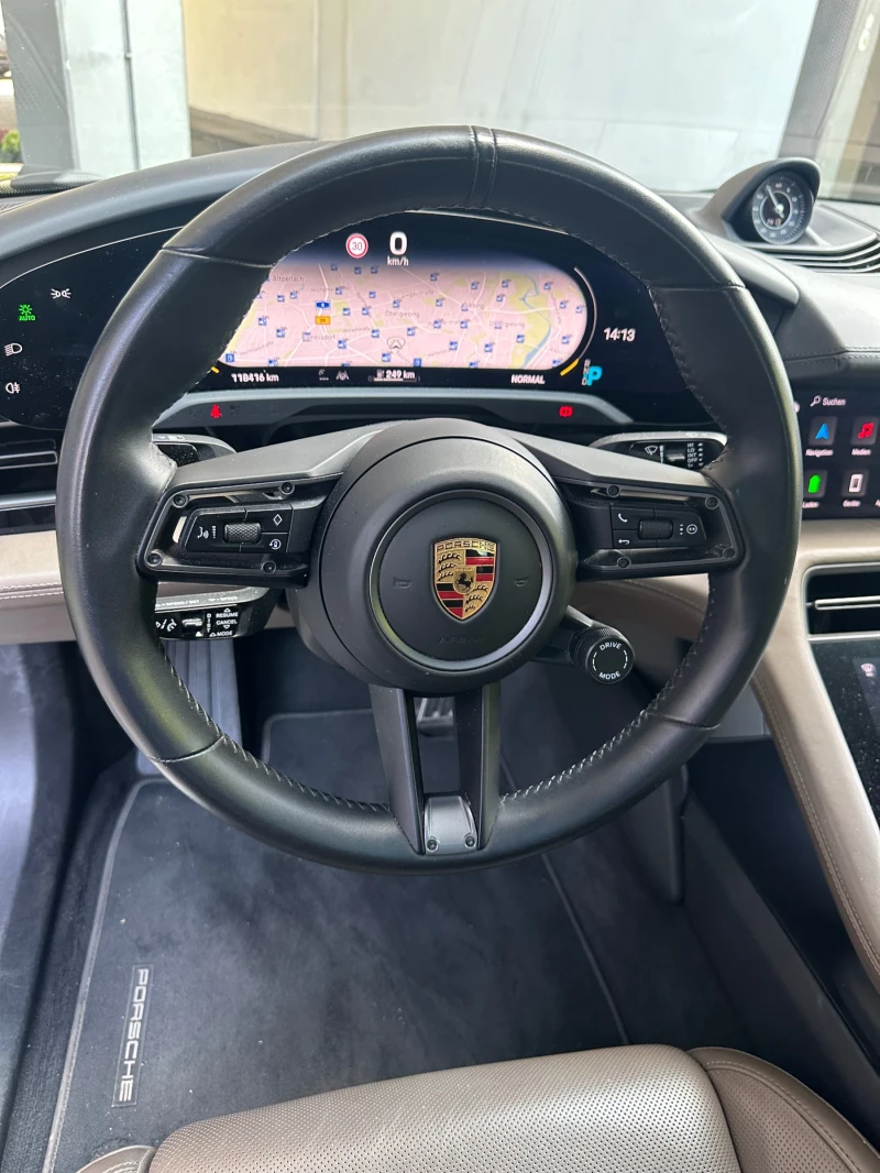 Porsche Taycan TURBO 4x4 MATRIX HEAD-UP BOSE, снимка 14 - Автомобили и джипове - 50904678