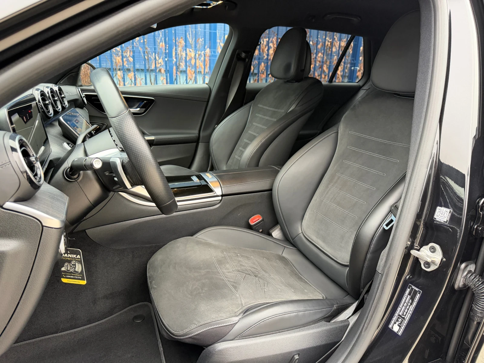 Mercedes-Benz C 220 AMG LINE PREMIUM/HYBRID/9G-TRONIC/СЕРВИЗНА ИСТОРИЯ - изображение 7