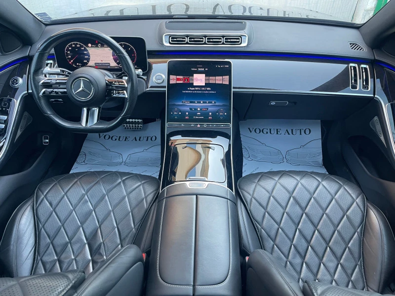 Mercedes-Benz S 400 4M* LONG* AMG* BURMESTER* ACC* 360* MASSAGE, снимка 7 - Автомобили и джипове - 47053699