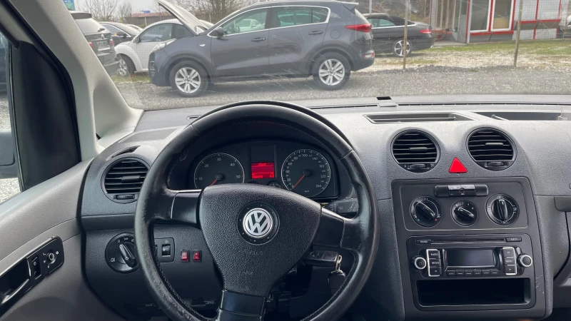 VW Caddy 1, 9 TDI 105к.с. ПЪТНИЧЕСКО , снимка 11 - Автомобили и джипове - 52856166