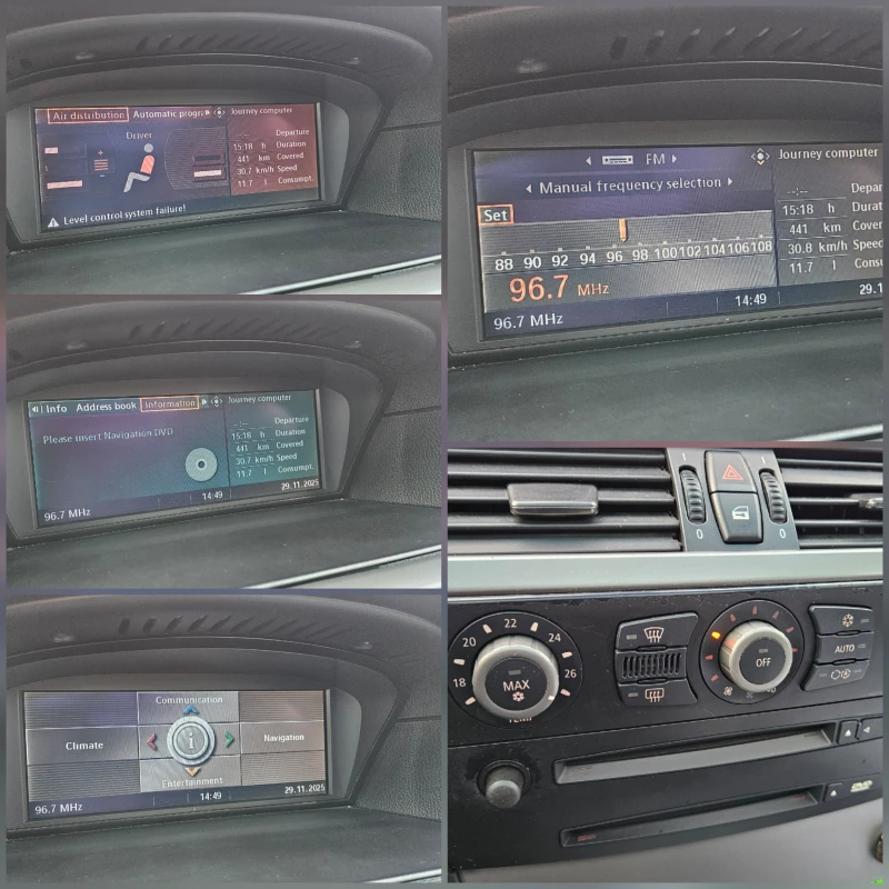 BMW 530 3.0D AVTOM/NAVIG/PANORAMA, снимка 13 - Автомобили и джипове - 52893165