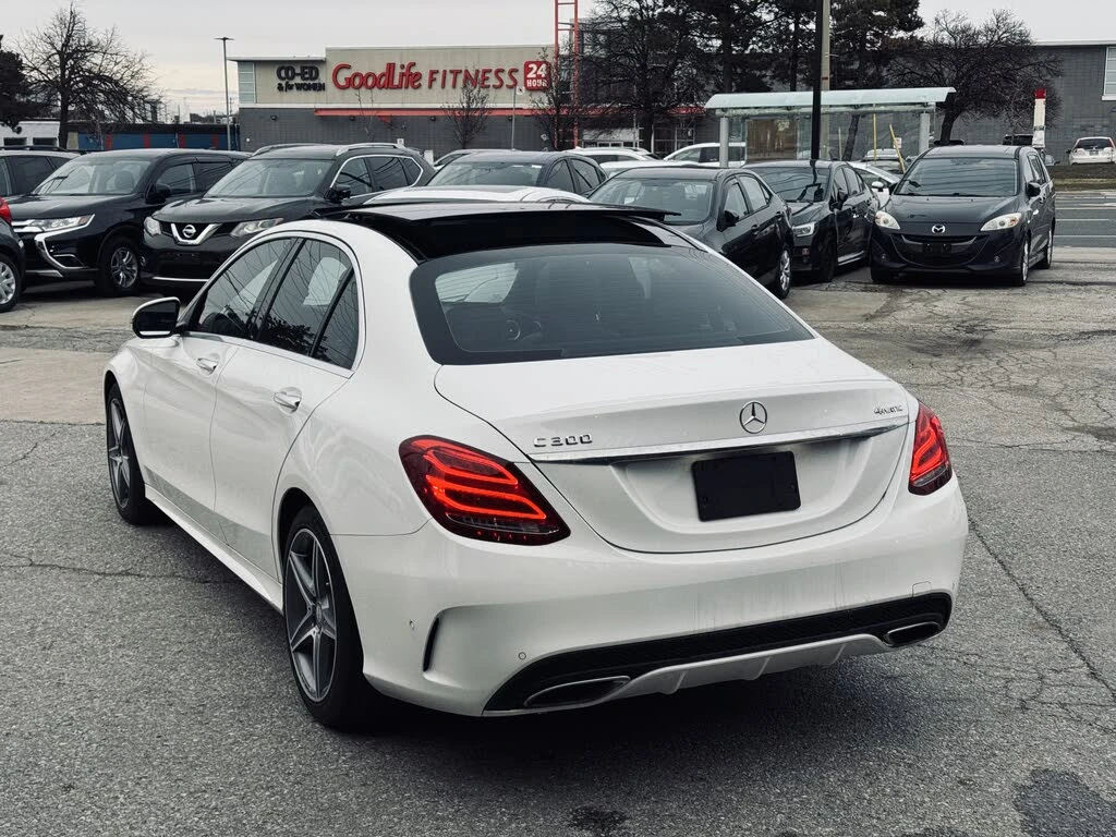 Mercedes-Benz C 300 4MATIC AMG PKG| ПАНО| КАМЕРА| BLIND SPOT, снимка 3 - Автомобили и джипове - 54372553