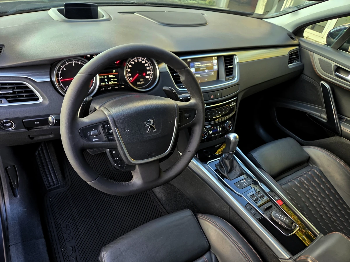 Peugeot 508 2.0 RXH BlueHDI 180kc. FELINE JBL PANORAMA, снимка 9 - Автомобили и джипове - 55737973