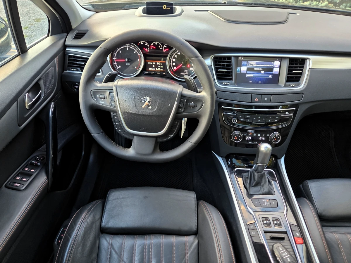 Peugeot 508 2.0 RXH BlueHDI 180kc. FELINE JBL PANORAMA, снимка 11 - Автомобили и джипове - 55737973