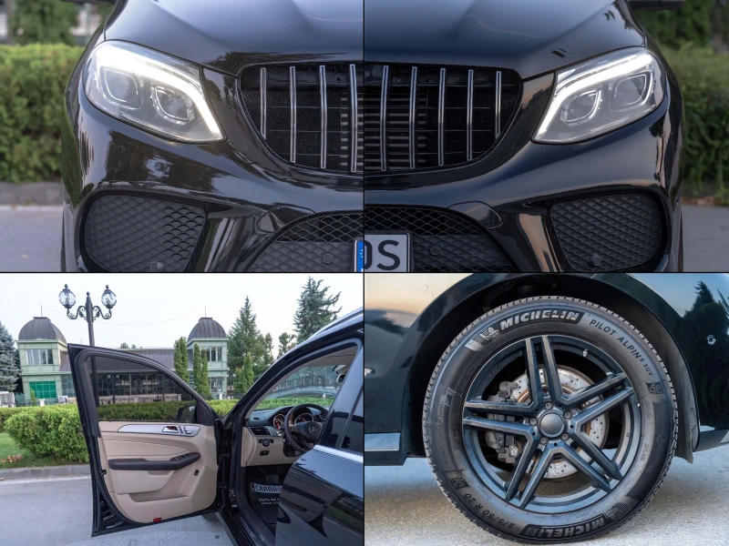 Mercedes-Benz GLE 350 4Matic Airmatic AMG Panorama 360 Camera 258 к.с., снимка 17 - Автомобили и джипове - 51672980