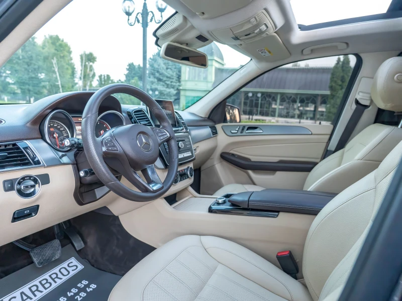Mercedes-Benz GLE 350 4Matic Airmatic AMG Panorama 360 Camera 258 к.с., снимка 8 - Автомобили и джипове - 51672980