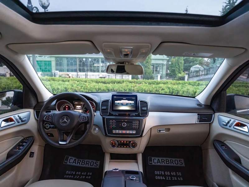 Mercedes-Benz GLE 350 4Matic Airmatic AMG Panorama 360 Camera 258 к.с., снимка 9 - Автомобили и джипове - 51672980