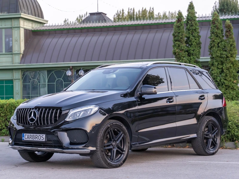 Mercedes-Benz GLE 350 4Matic Airmatic AMG Panorama 360 Camera 258 к.с., снимка 3 - Автомобили и джипове - 51672980