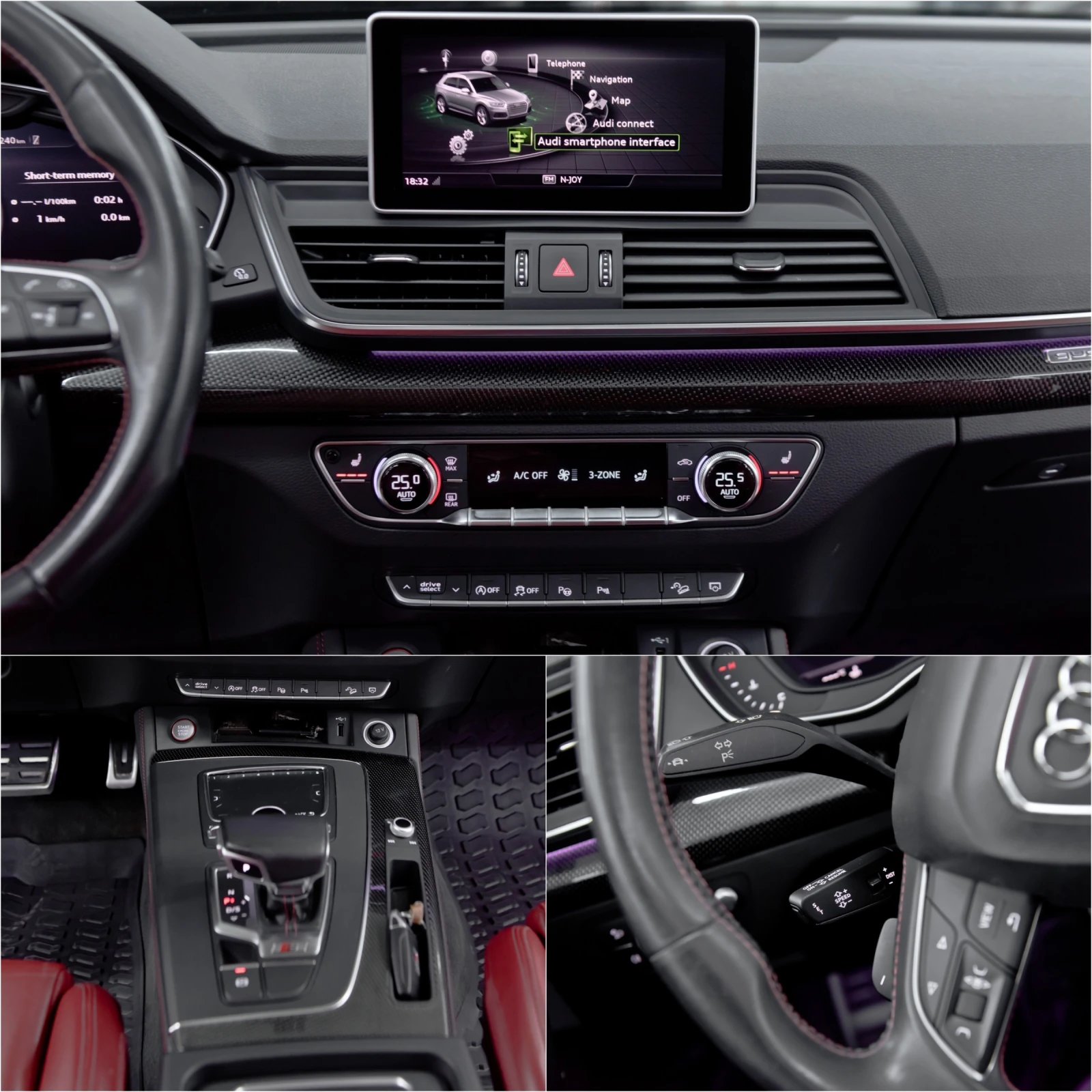 Audi SQ5 3.0TFSI* Панорама* Bang&Olufsen* HeadUp, снимка 14 - Автомобили и джипове - 53866865