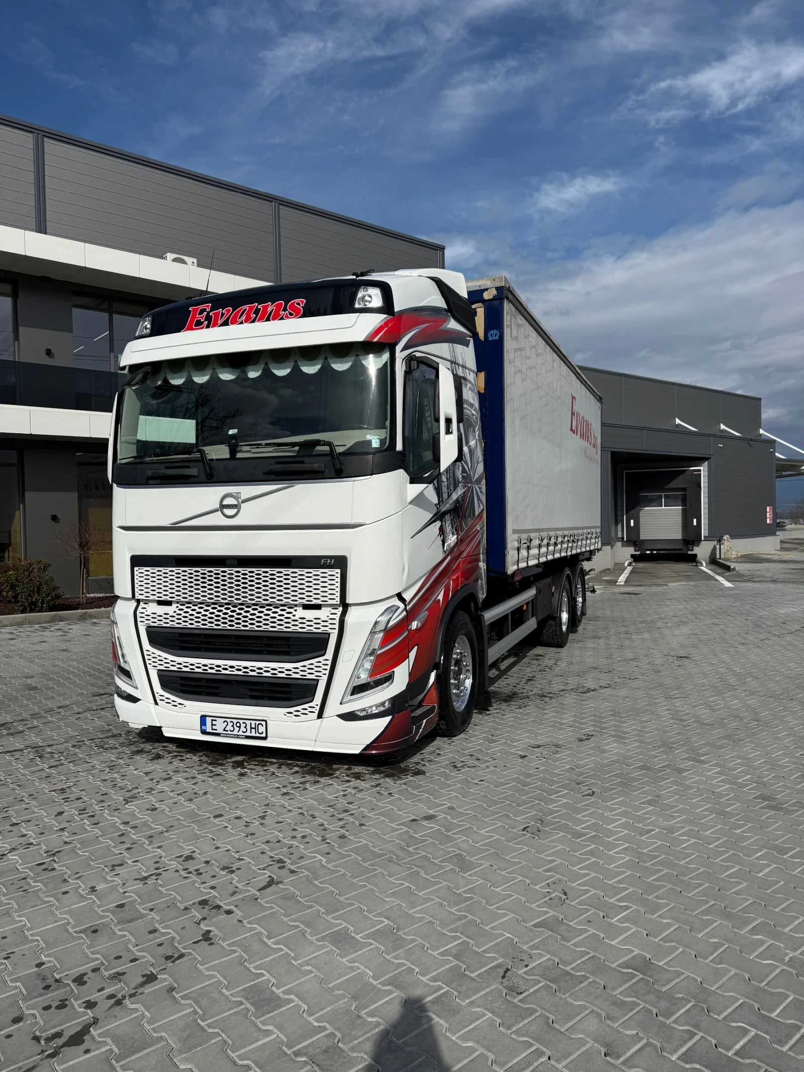 Volvo Fh 500 BDF падащ борд