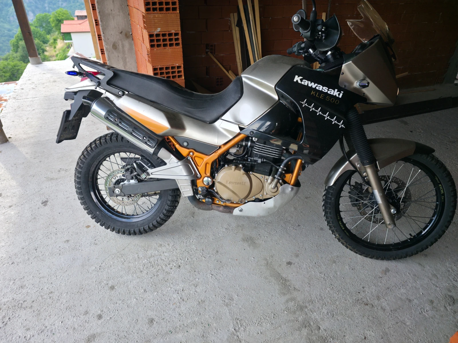 Kawasaki Kle, снимка 3 - Мотоциклети и мототехника - 55062466