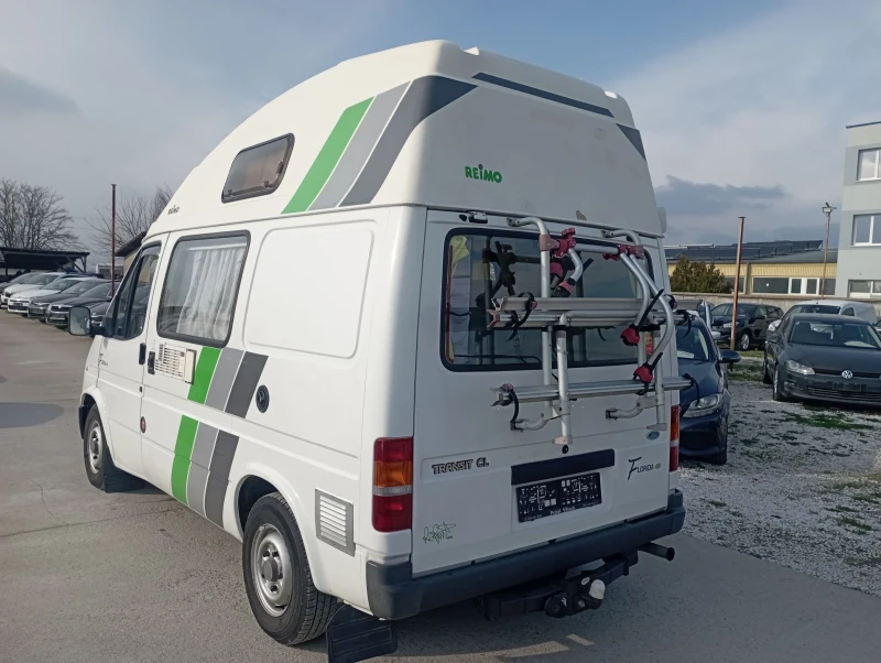 Кемпер Ford Транзит, Reimo, солари, вело багажник , снимка 4 - Каравани и кемпери - 53022465