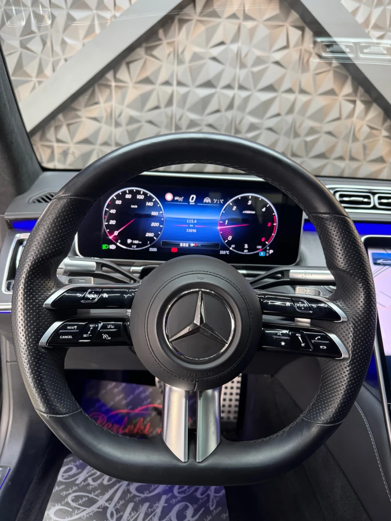Mercedes-Benz S 400 d 4 MATIC * FULL Екстри * BURMEISTER * AMG * Панор, снимка 11 - Автомобили и джипове - 49626202