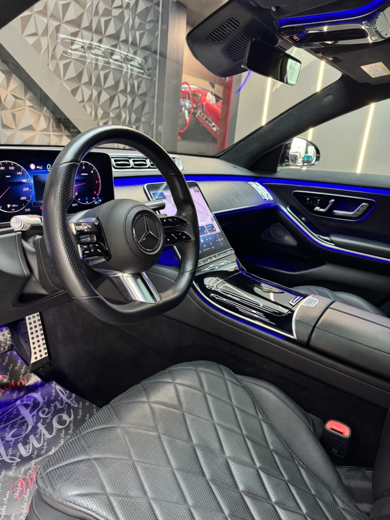 Mercedes-Benz S 400 d 4 MATIC * FULL Екстри * BURMEISTER * AMG * Панор, снимка 8 - Автомобили и джипове - 49626202