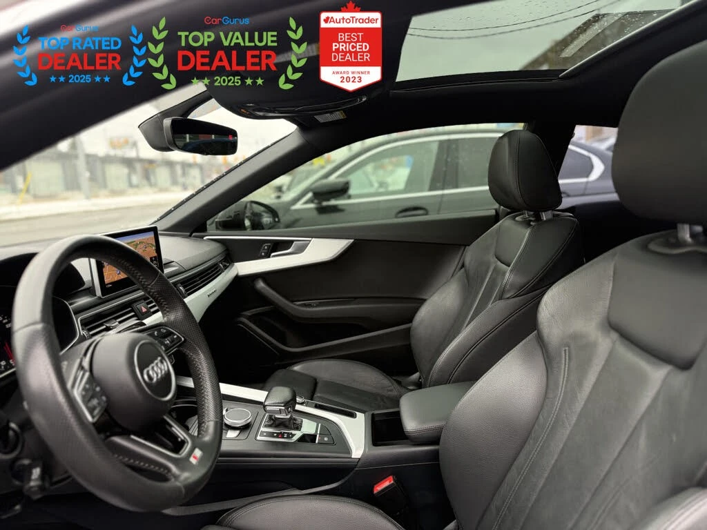 Audi A5 2.0T* Progressiv* АвтоКредит* (ЦЕНА ДО БГ), снимка 14 - Автомобили и джипове - 54002330