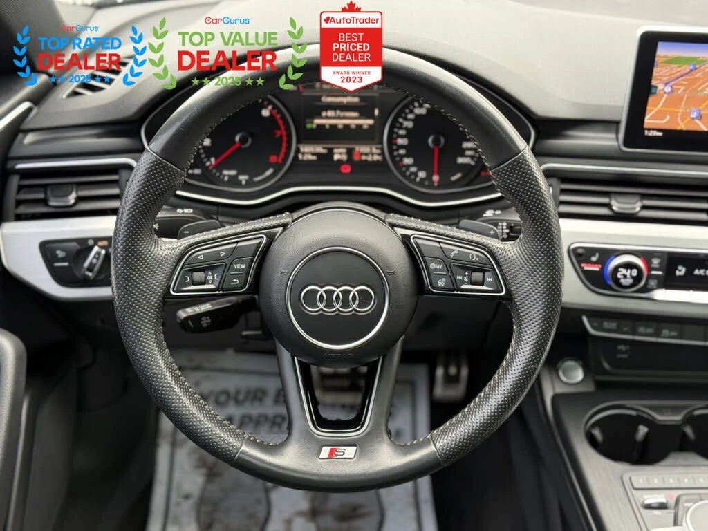 Audi A5 2.0T* Progressiv* АвтоКредит* (ЦЕНА ДО БГ), снимка 12 - Автомобили и джипове - 54002330