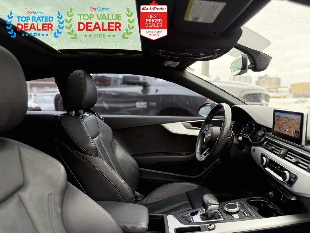 Audi A5 2.0T* Progressiv* АвтоКредит* (ЦЕНА ДО БГ), снимка 17 - Автомобили и джипове - 54002330