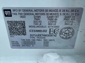 Gmc Sierra * AT4 * CARFAX * 360 КАМЕРИ* ОБДУХВАНЕ* , снимка 13