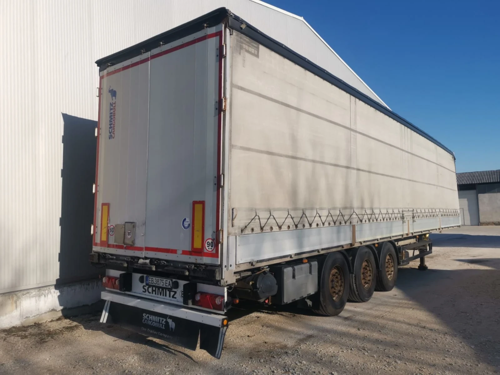 Полуремарке Schmitz SCS 24 l 13.62 EB