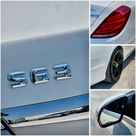Mercedes-Benz S 350 AMG63* БялаПерла* ШофьорПакет* Обдухване* Масаж* В, снимка 14