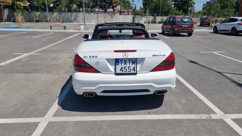 Mercedes-Benz SL 55 AMG Mercedes Benz R230 550AMG v8, снимка 10 - Автомобили и джипове - 47163541