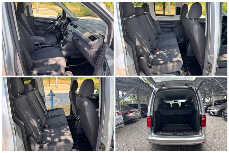 VW Caddy 2.0TDI 102кс DSG * 103хил.км* ПЕРФЕКТЕН* , снимка 13 - Автомобили и джипове - 50917947