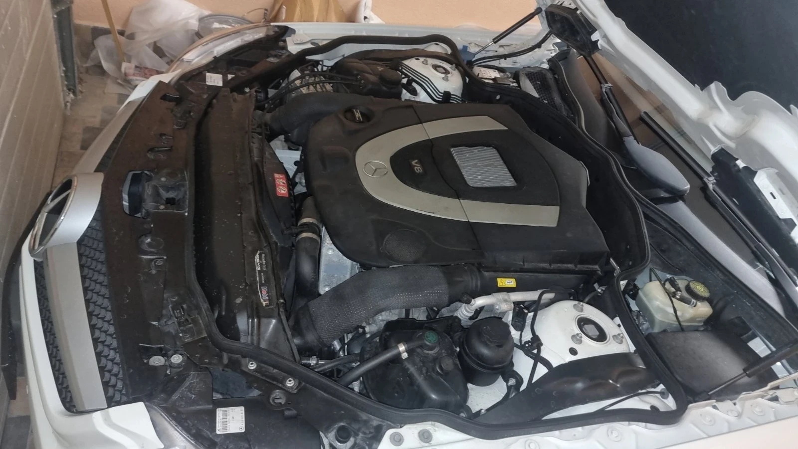 Mercedes-Benz SL 55 AMG Mercedes Benz R230 550AMG v8 | Mobile.bg — изображение 13