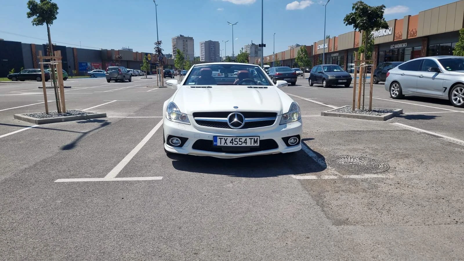 Mercedes-Benz SL 55 AMG Mercedes Benz R230 550AMG v8 | Mobile.bg — изображение 11