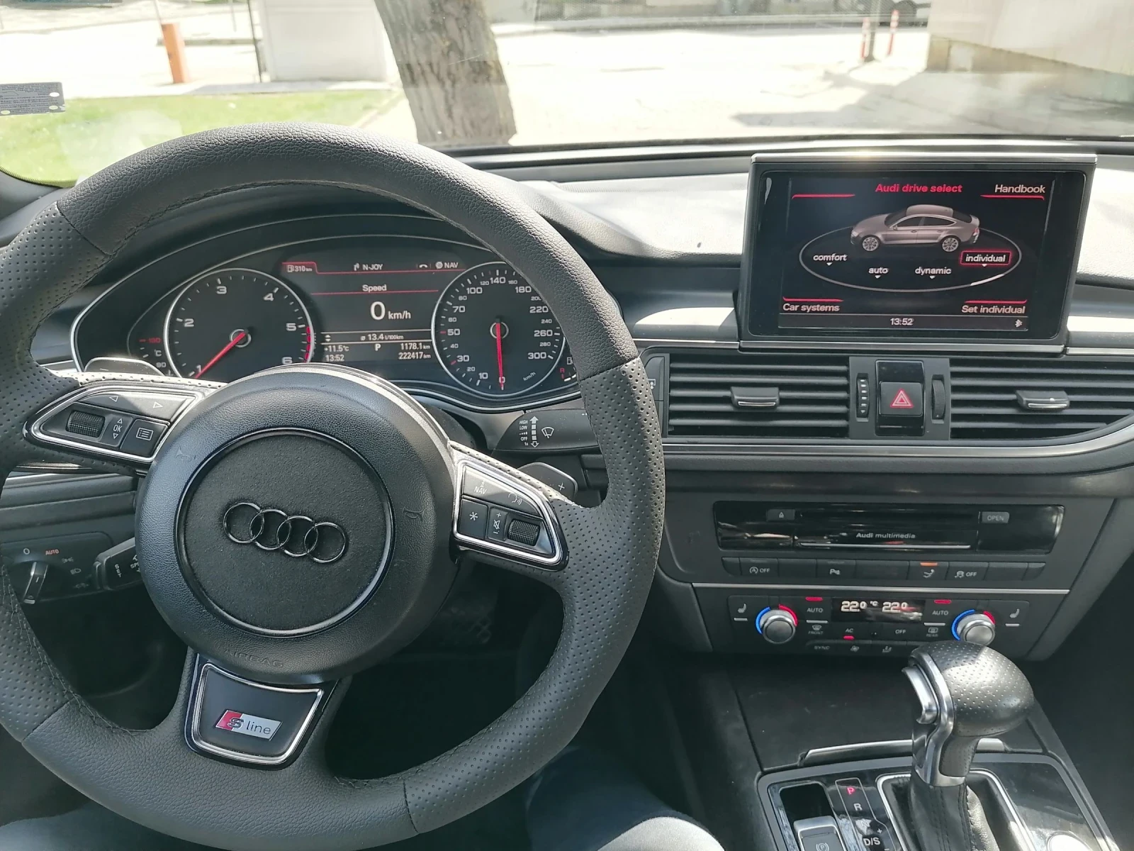 Audi A7 Rs7/LED/3xS-line/8ZF, снимка 17 - Автомобили и джипове - 54097913