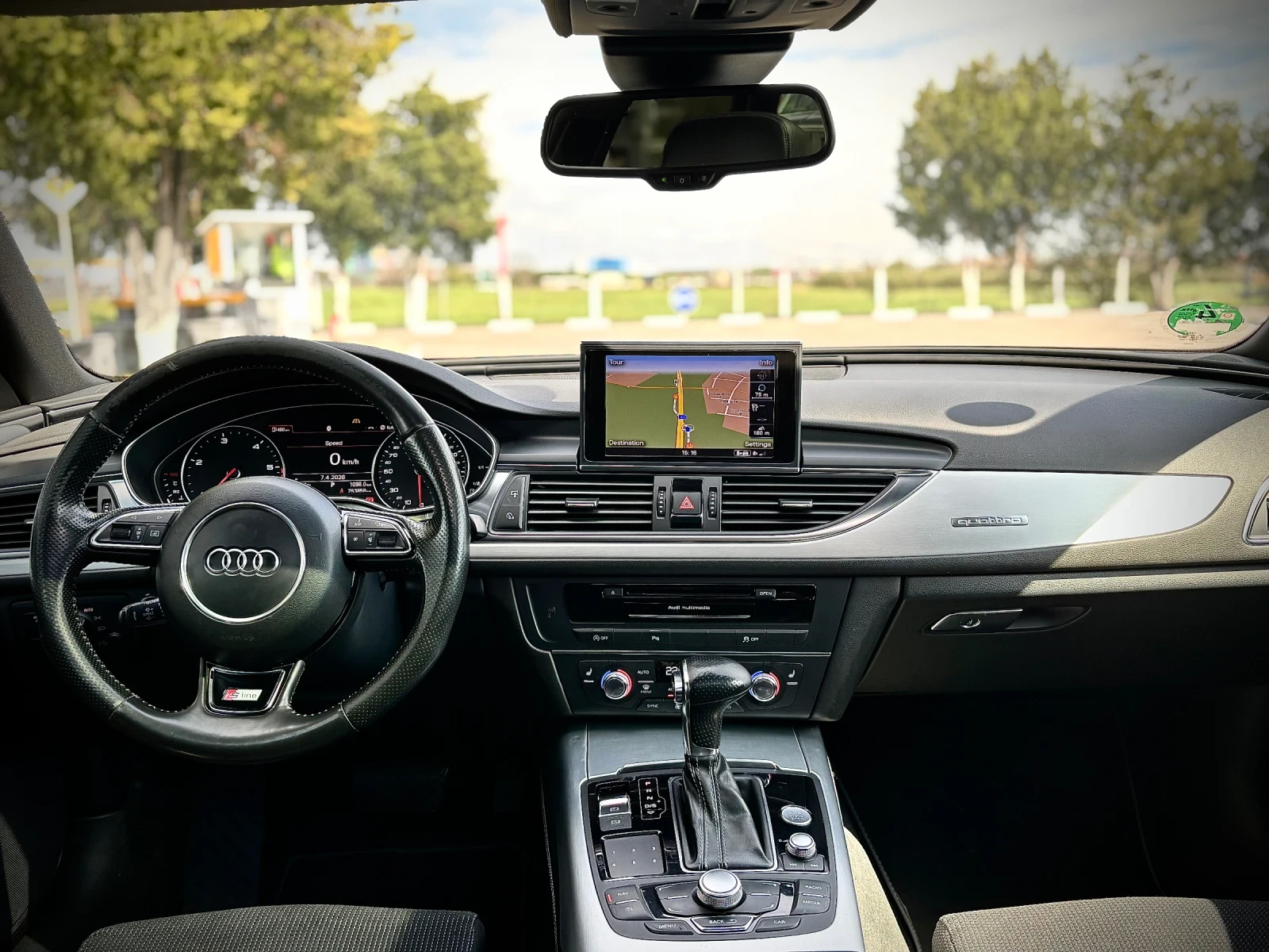 Audi A6 3.0 TDI 245к.с. QUATTRO , снимка 8 - Автомобили и джипове - 54141518