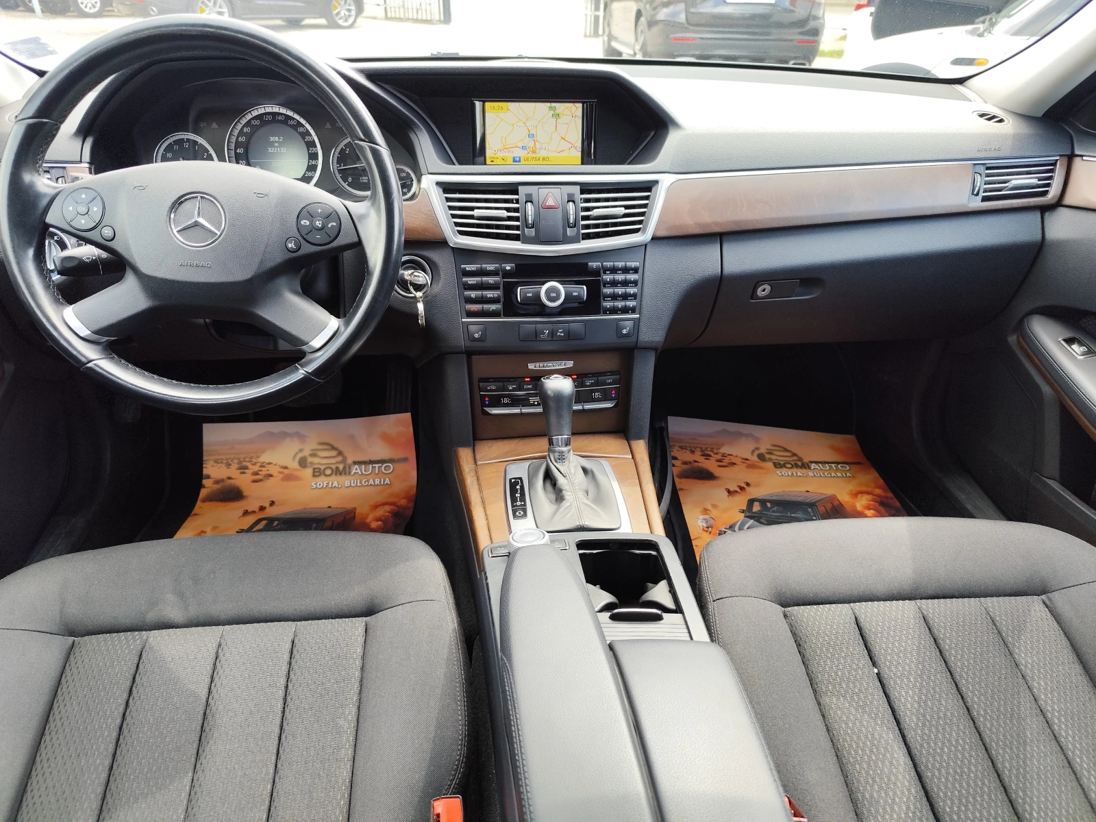 Mercedes-Benz E 220 2.2CDi* АВТОМТИК* ШИБЕДАХ* EURO 5A* , снимка 11 - Автомобили и джипове - 54792573