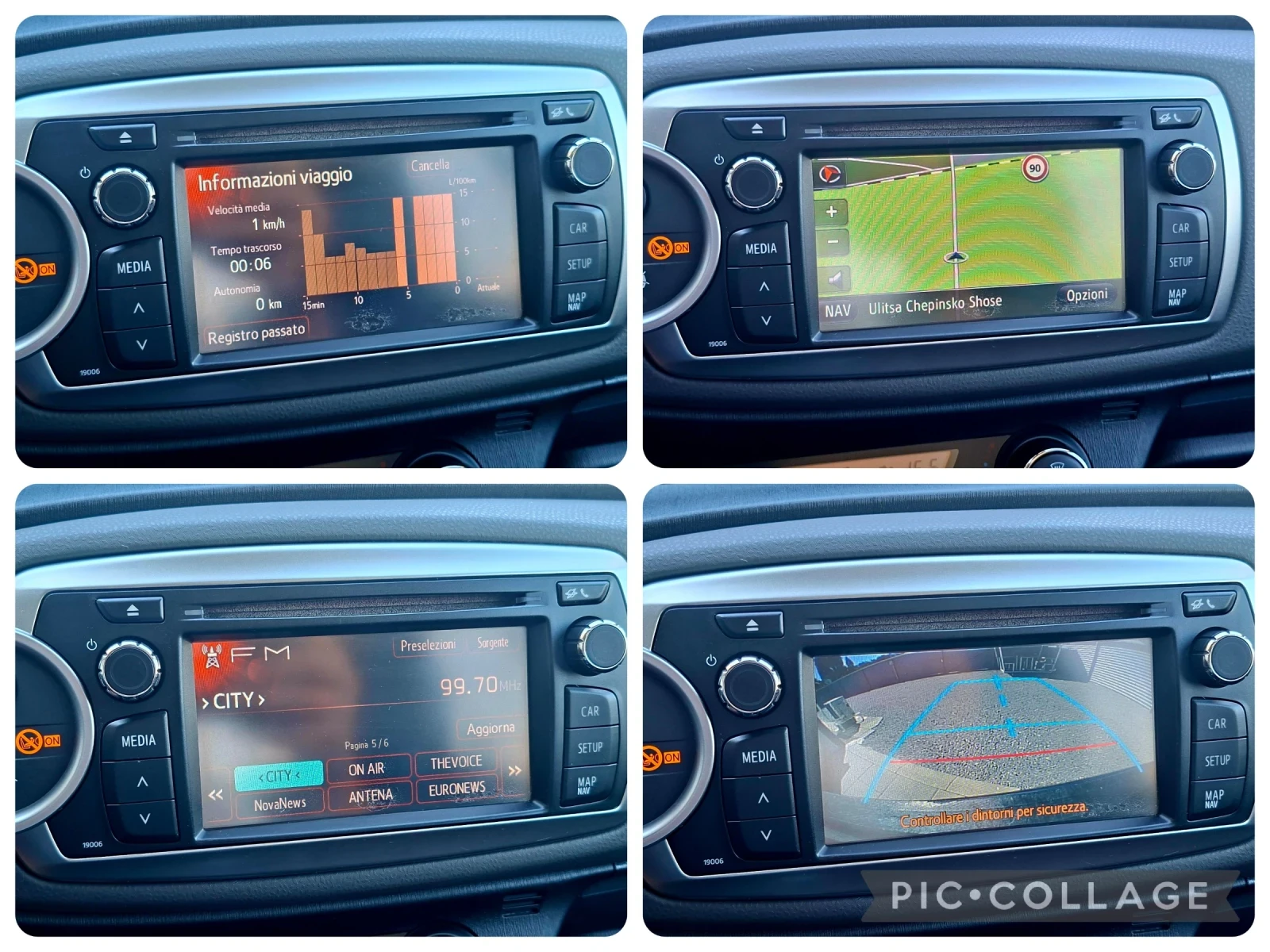 Toyota Yaris 1.3i/Панорама/Камера/Нави, снимка 12 - Автомобили и джипове - 56005196