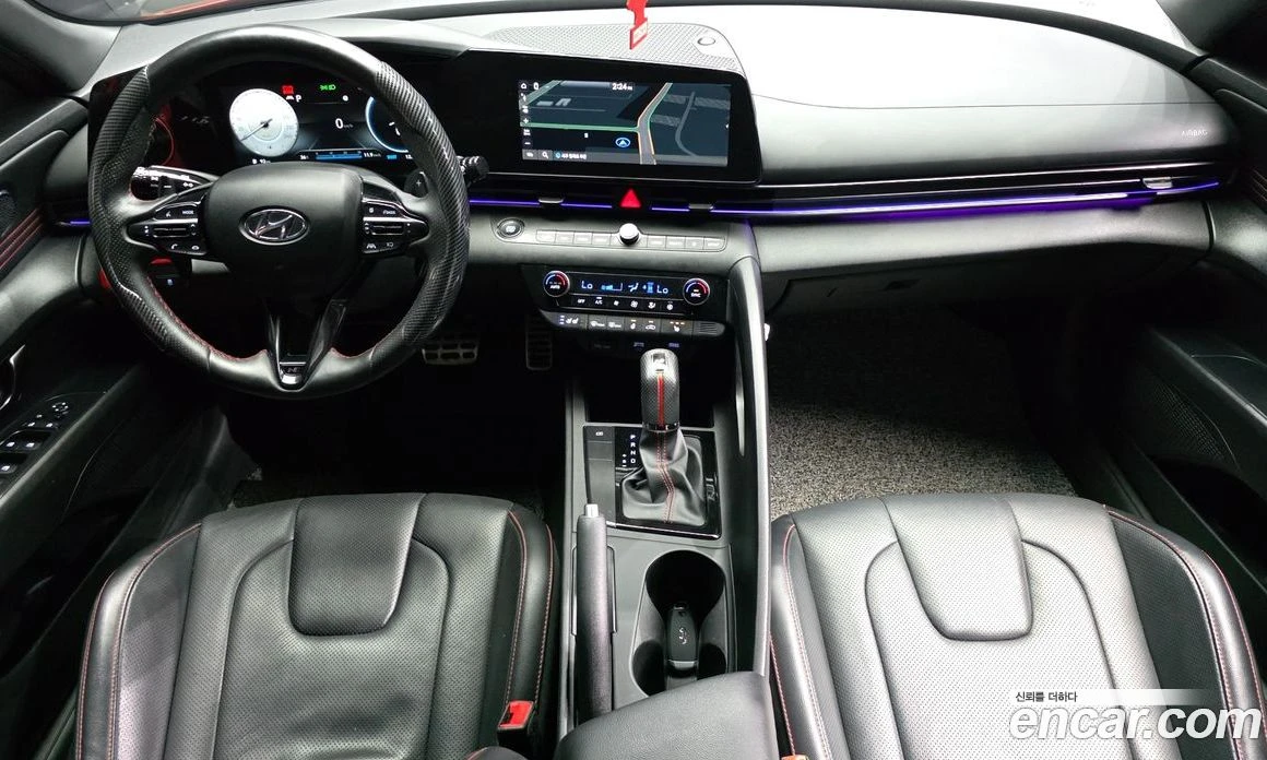 Hyundai Elantra 1.6 Turbo N Line Sport, снимка 7 - Автомобили и джипове - 56155728