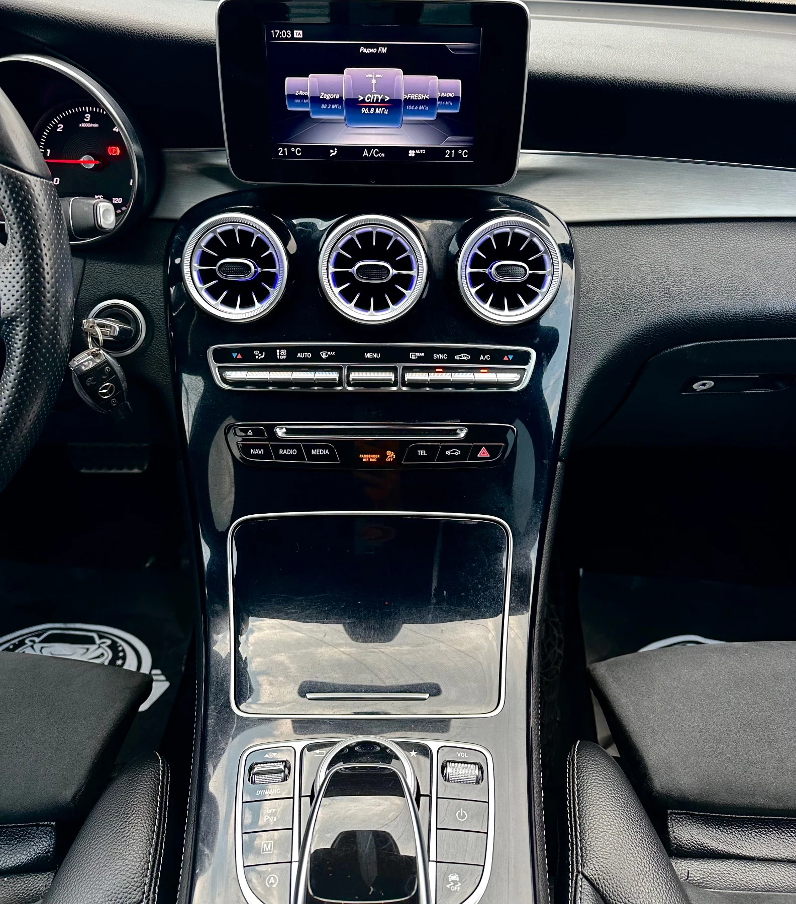 Mercedes-Benz GLC 220 AMG-LINE / KAMERA / PODGREV/ BURMASTER/ GERMANY, снимка 14 - Автомобили и джипове - 55364218