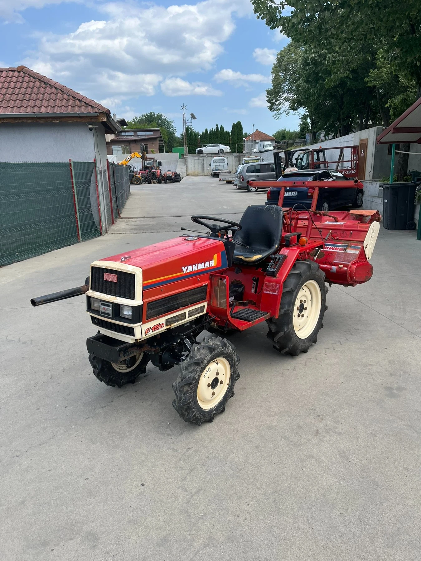 Трактор Yanmar F15D - изображение 2