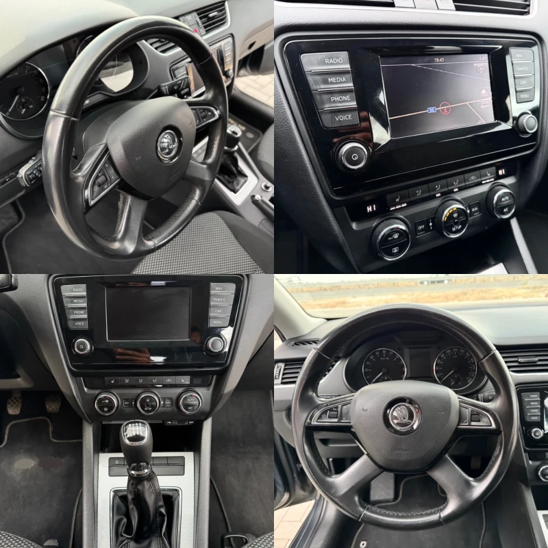 Skoda Octavia 2.0 TDI 150к.с FACE / NAVI / PODGREV / PARKTRONIC , снимка 14 - Автомобили и джипове - 48070051