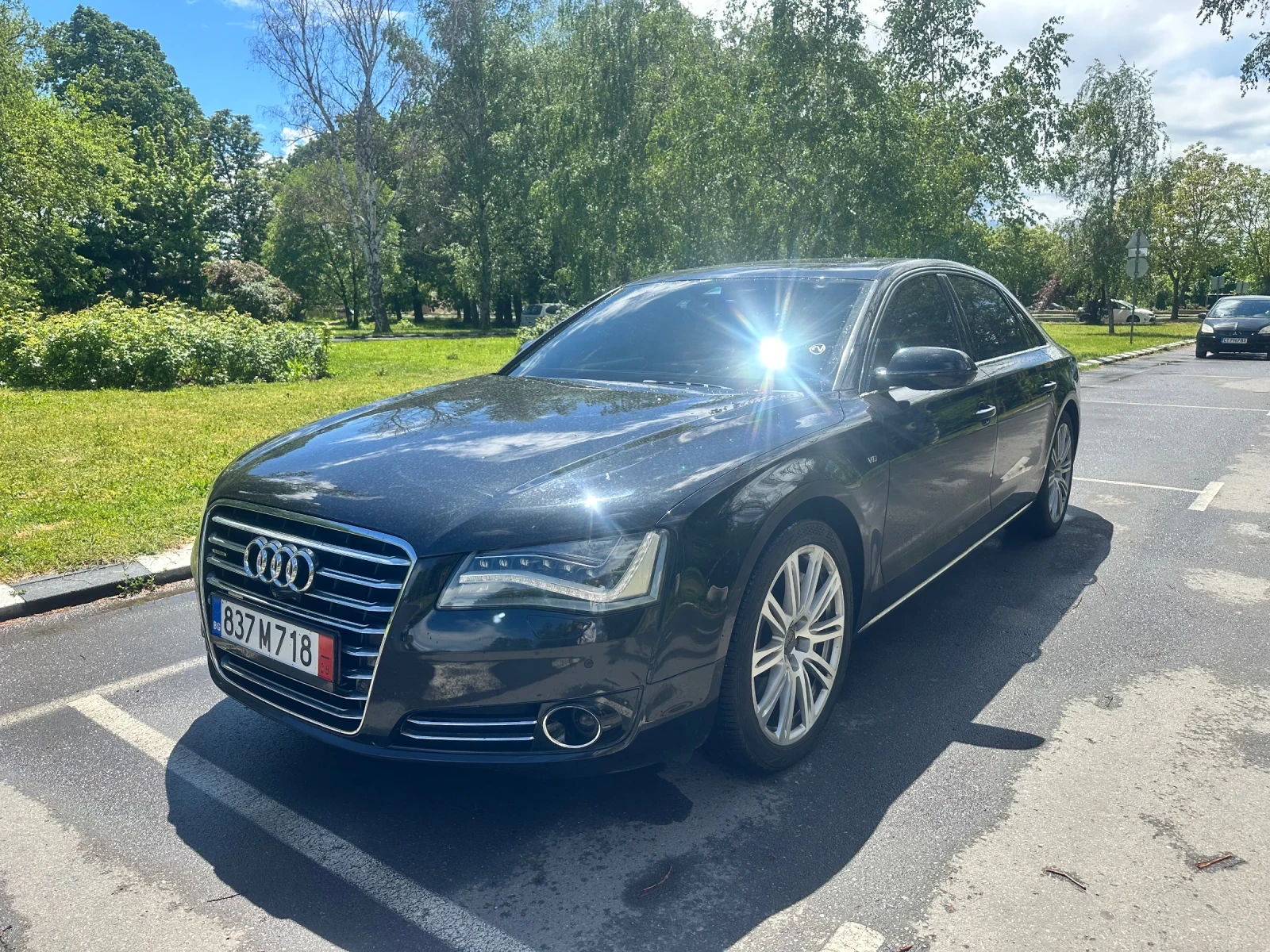 Audi A8 Long 4.2 TDI Всички Екстри, снимка 3 - Автомобили и джипове - 54598867