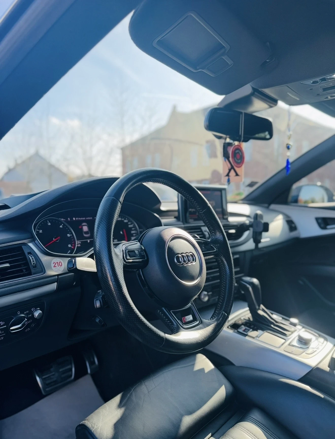 Audi A7 MATRIX/S-LINE/САМОПАРКИРАНЕ/DISTR/САМERA/ВАКУУМ, снимка 9 - Автомобили и джипове - 54978598