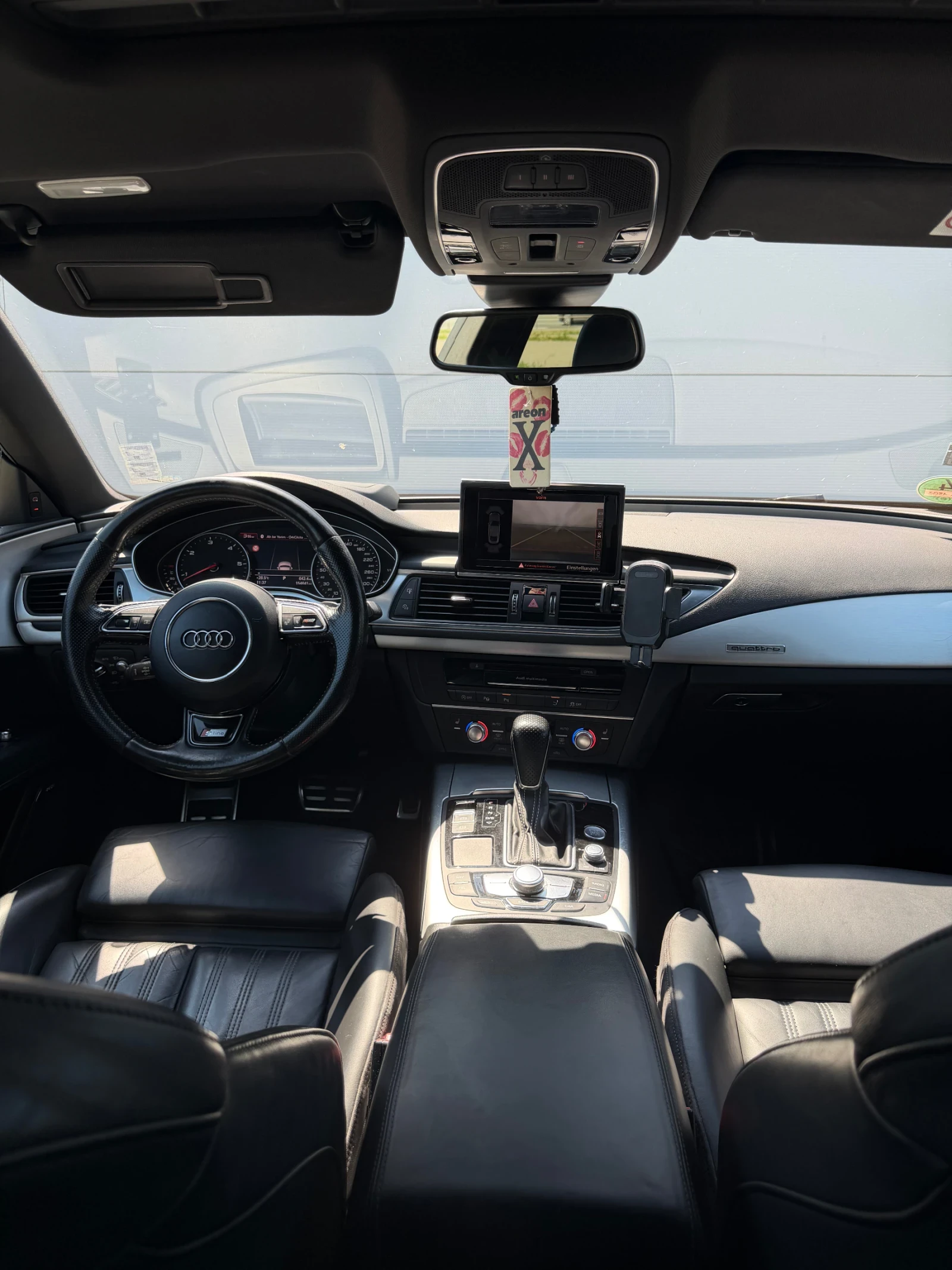 Audi A7 MATRIX/S-LINE/САМОПАРКИРАНЕ/DISTR/САМERA/ВАКУУМ, снимка 10 - Автомобили и джипове - 54978598