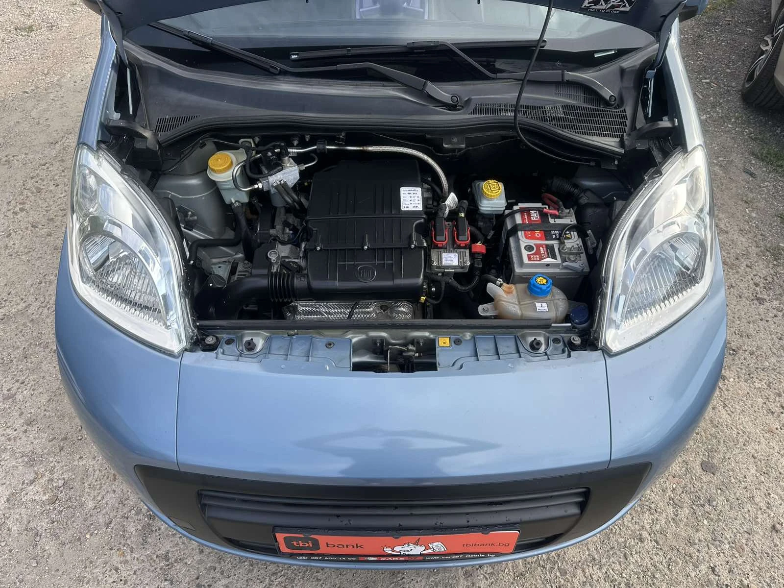 Fiat Qubo 1.4Natural power 4+ 1 Климатик Euro5B, снимка 16 - Автомобили и джипове - 55664731