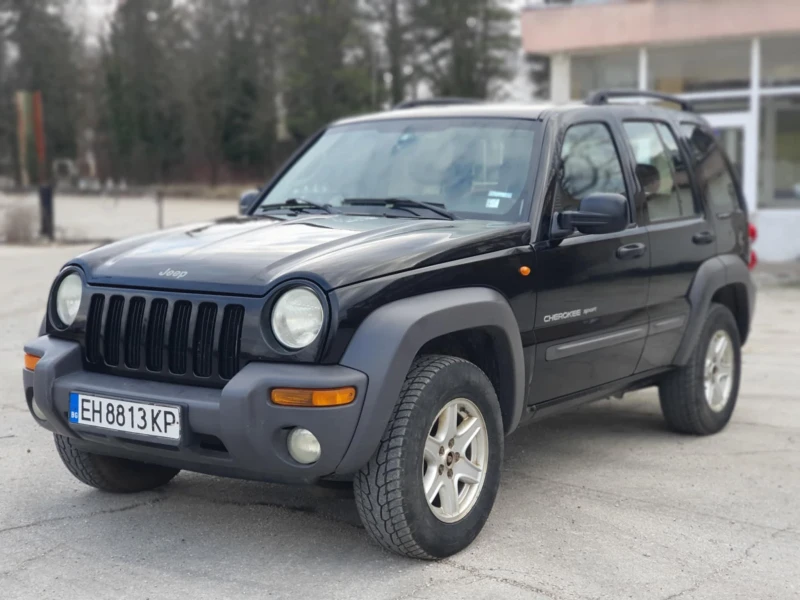 Jeep Cherokee 2.8 дизел 163 кс автомат 2003 г, снимка 1 - Автомобили и джипове - 48803652