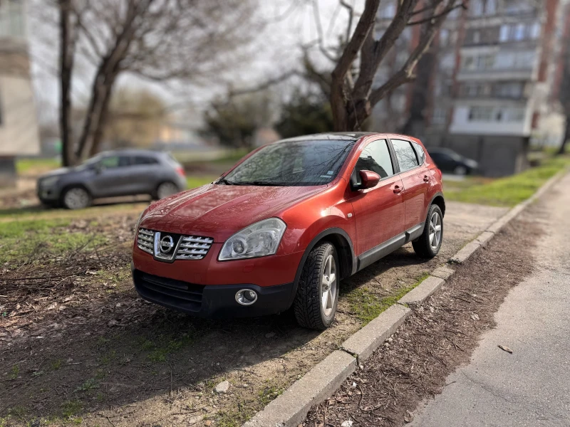 Nissan Qashqai 2.0 БЕНЗ/ГАЗ/КОЖА, снимка 1 - Автомобили и джипове - 49523695