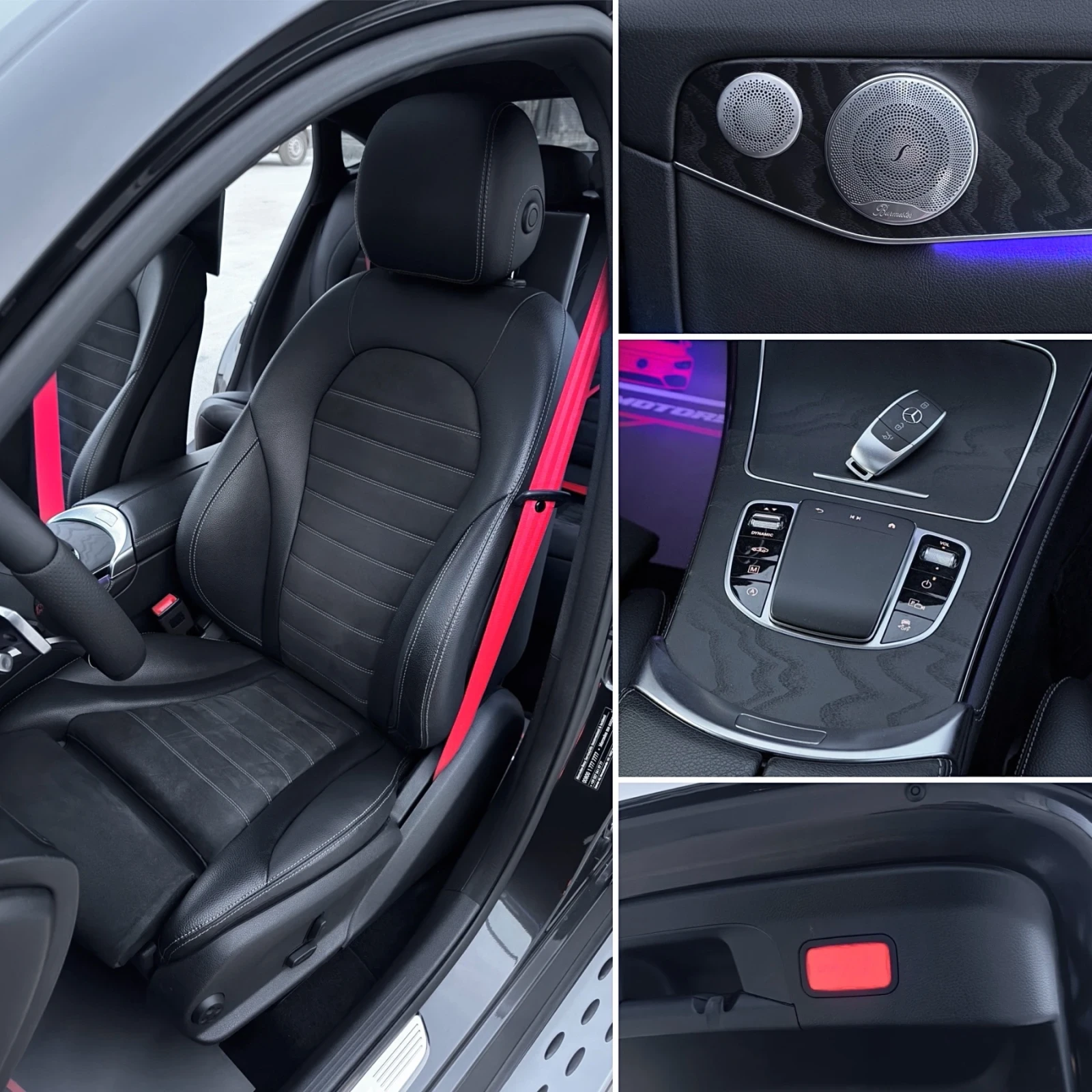 Mercedes-Benz GLC 220 COUPE/ PREMIUM AMG/ 9G/ 4MATIC/ 3xTV/ NIGHT PACK, снимка 11 - Автомобили и джипове - 53927721