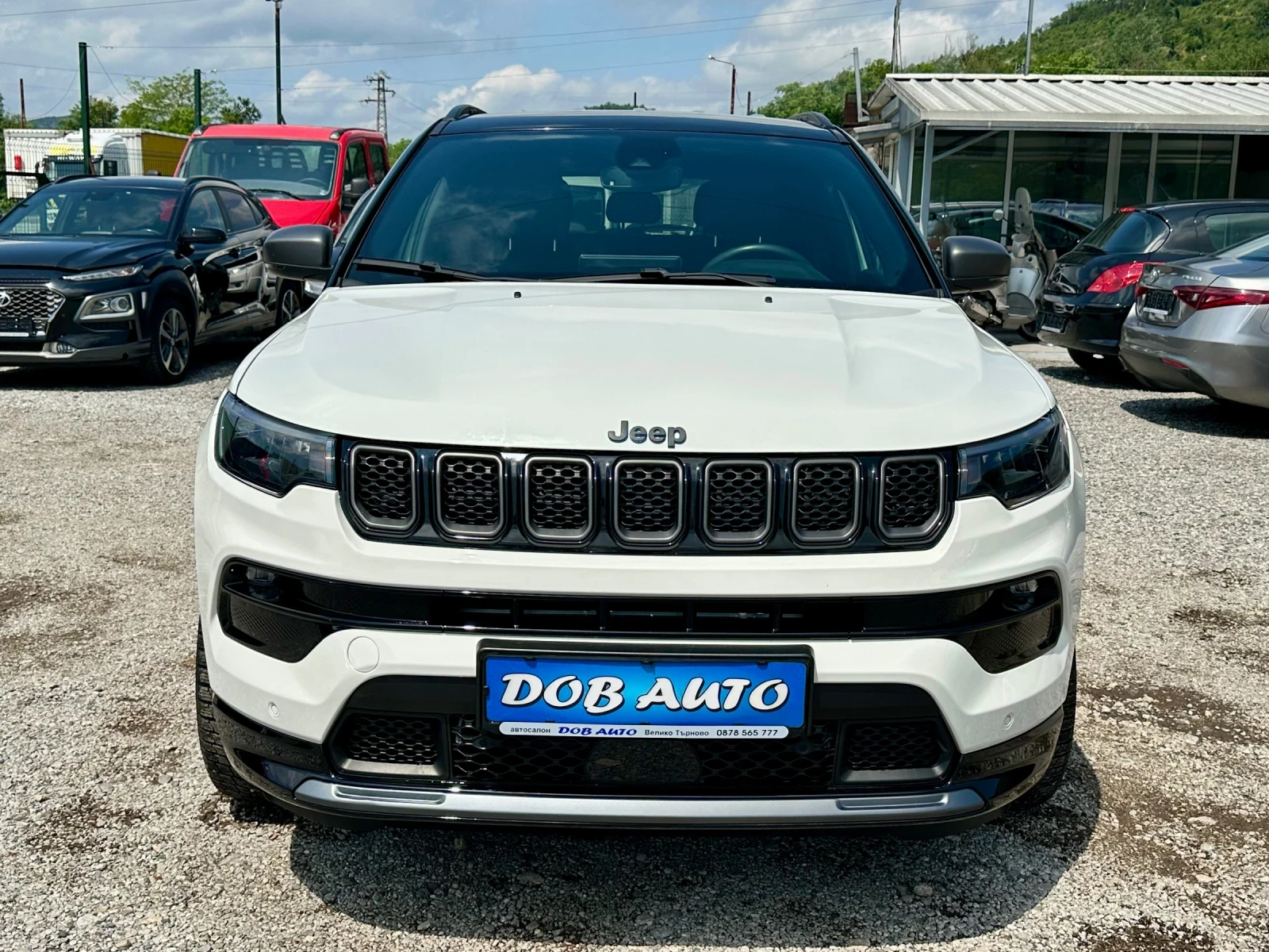 Jeep Compass 4XE-PLUG-IN-HYBRID-4x4-ДИСТРОНИК-КАМЕРА-САМОПАРКИР, снимка 2 - Автомобили и джипове - 54801657