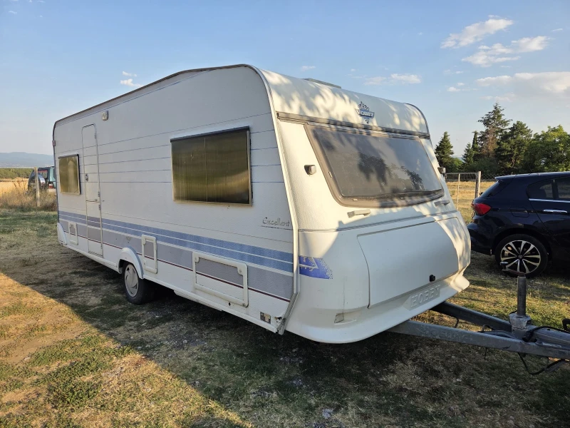 Каравана Hobby 545, снимка 2 - Каравани и кемпери - 51098106