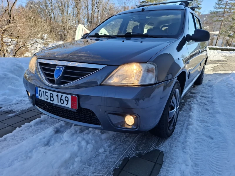 Dacia Logan 1.6i* ГАЗ* ИТАЛИЯ* 6+ 1* БЕЗ ЗАБЕЛЕЖКИ * , снимка 1 - Автомобили и джипове - 48509171